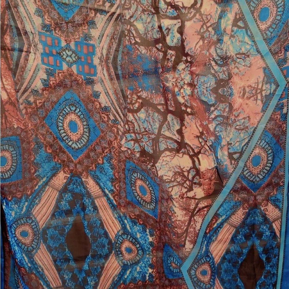 Bohemian Patterned Scarf
